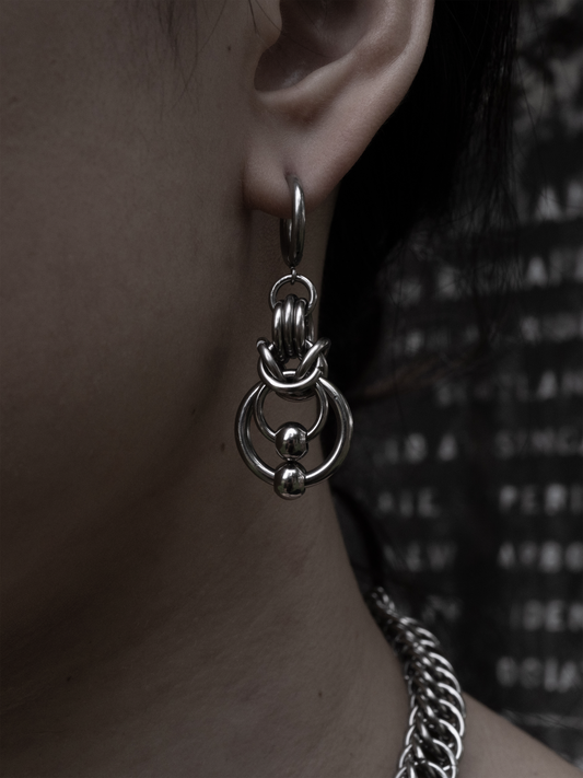 Regression earrings