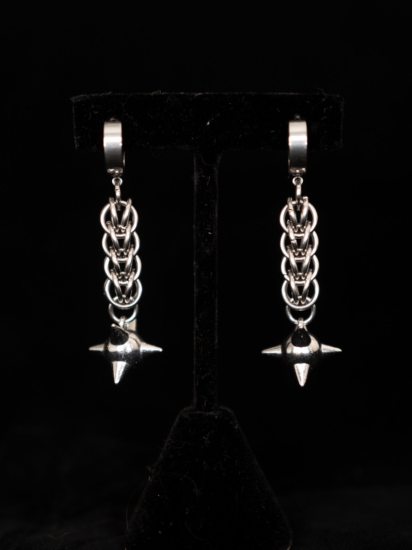 Flail earrings