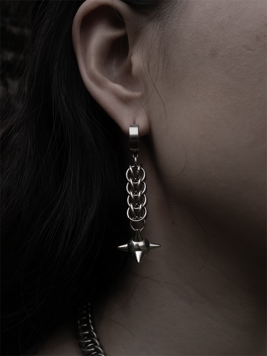 Flail earrings