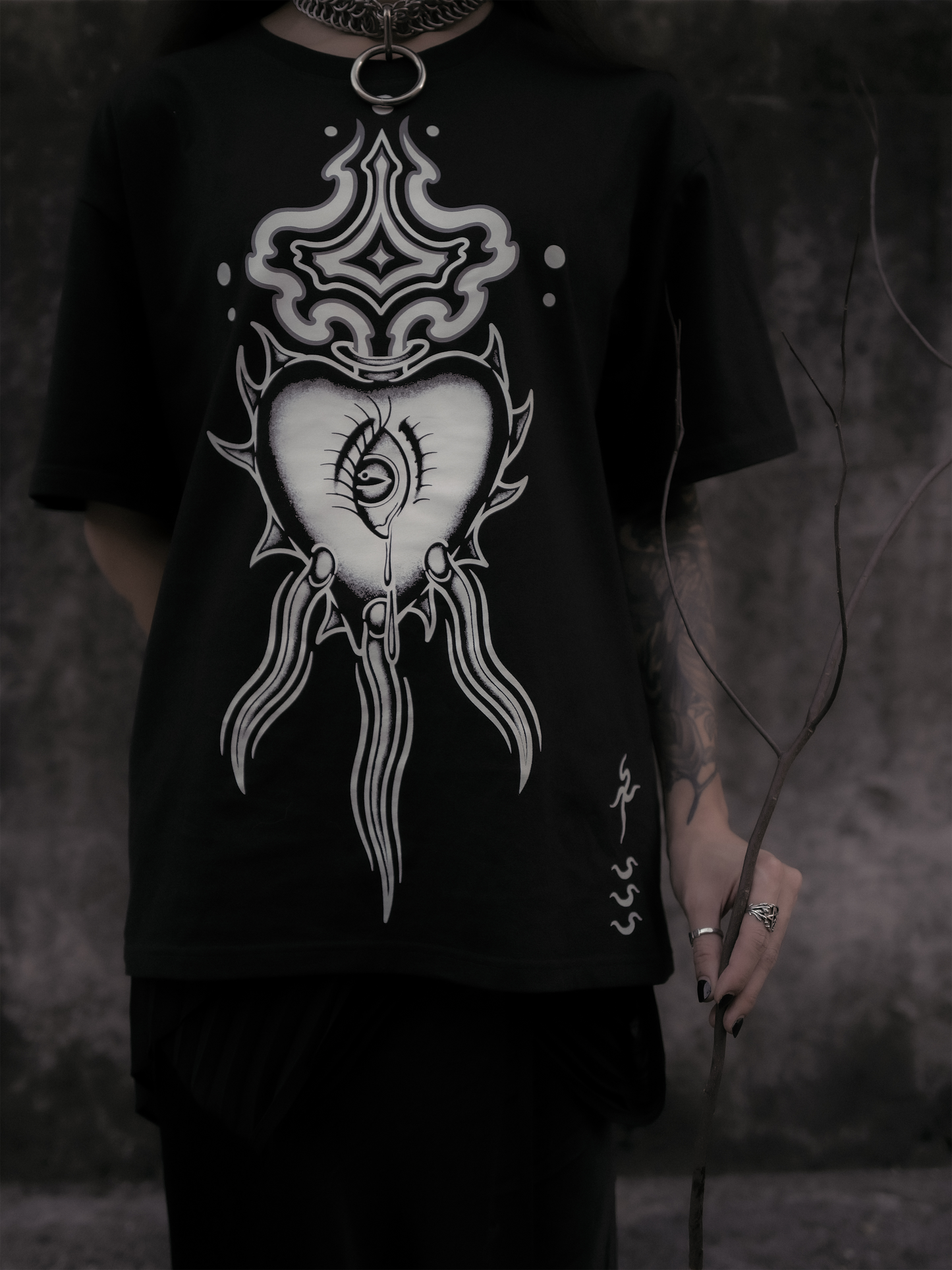 Burning heart T-shirt