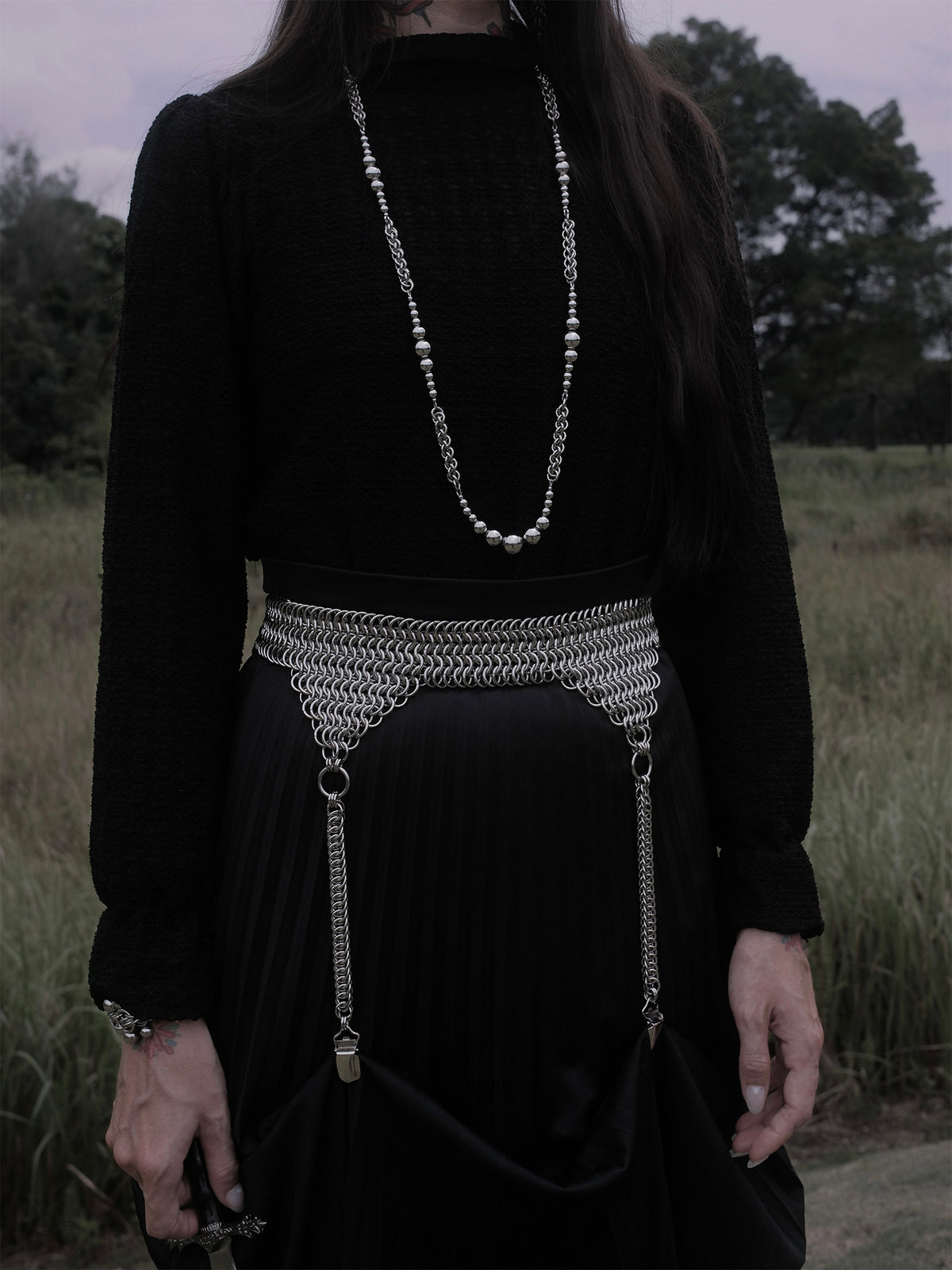 Mourner's necklace