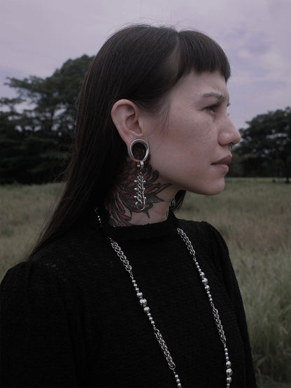 Hollow earrings