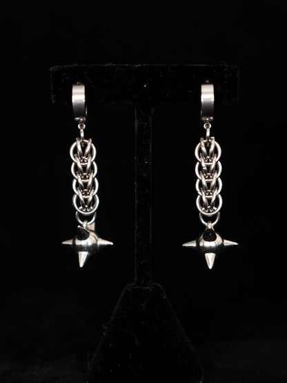 Flail earrings