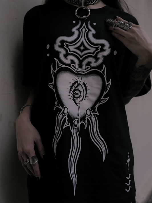 Burning heart T-shirt